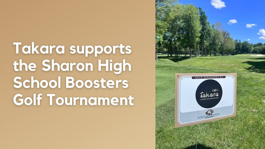 Takara Sponsorship Spotlight: Supporting the Sharon High School Boosters Golf Tournament
